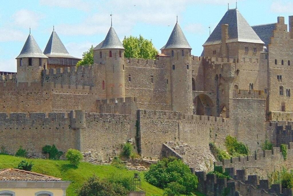 Spacieux appartement au pied de la cité médiévale Carcassonne Extérieur photo